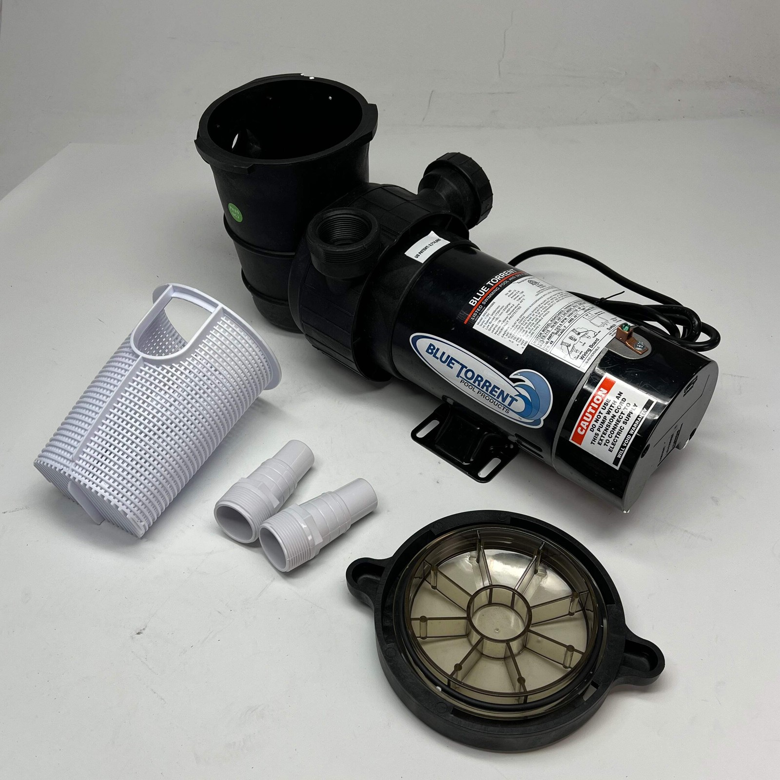 BLUE TORRENT Maxi Pump Dual Port Pool Pump 1.5 HP 2 Speed 110V MX215DNSBS