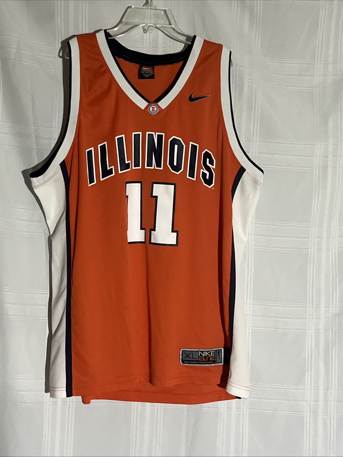 Vtg 2004 Y2k Nike Elite Illinois Fighting Illini Jersey #11 Dee Brown Men’s XL Vtg 2004 Y2k Nike Elite Illinois Fighting Illini Jersey #11 Dee Brown Men’s XL