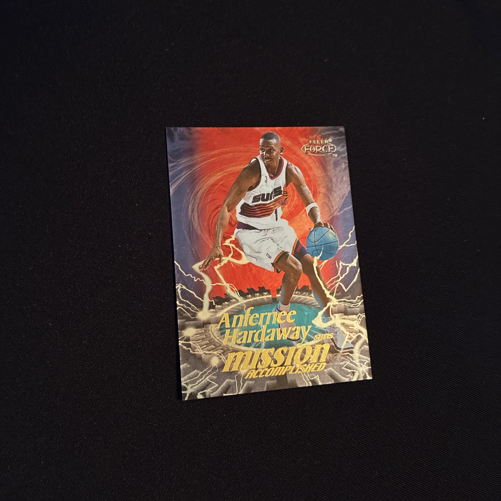 1999-00 Fleer Force - Mission Accomplished Anfernee Hardaway #14 MA Forcefield