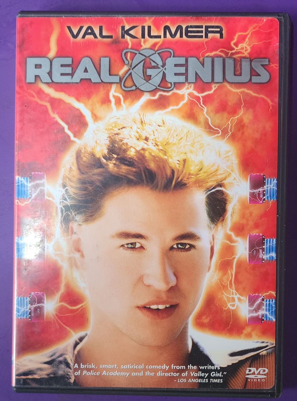 REAL GENIUS DVD Val Kilmer RARE 80’s Cult Classic Comedy