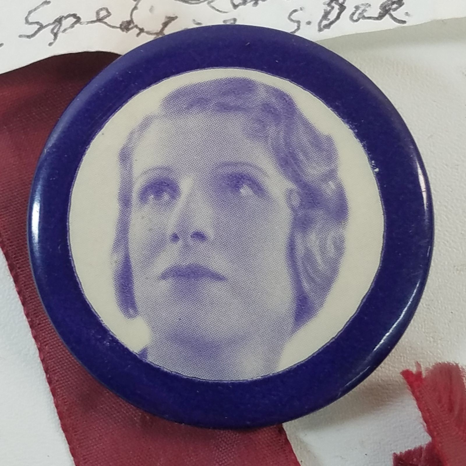 Vtg Aimee Semple McPherson 1.75\
