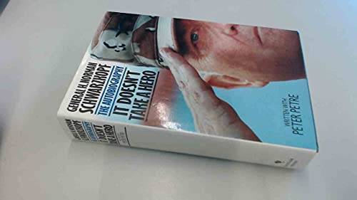 It Doesn't Take a Hero: The Autobiography - Hardcover - GOOD