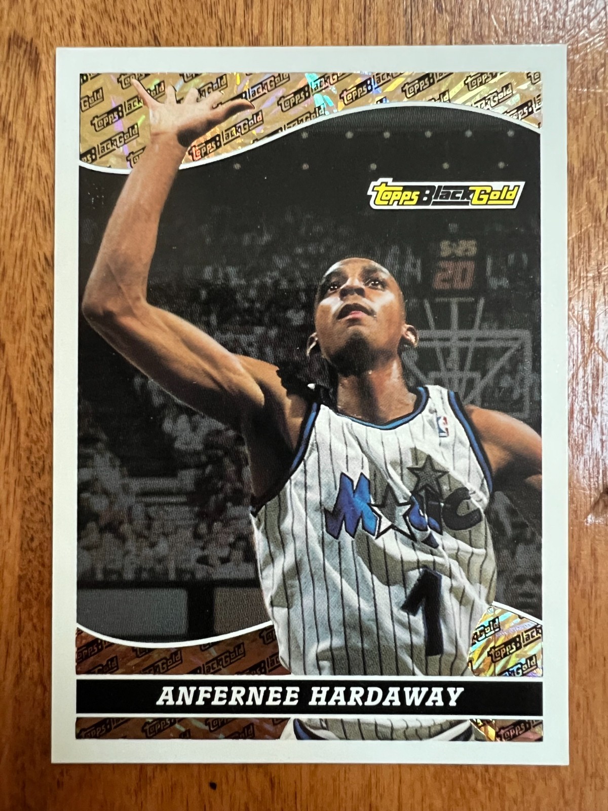 1994 Topps Black Gold #19 Anfernee Hardaway Penny RC Rookie Orlando Magic 1994 Topps Black Gold #19 Anfernee Hardaway Penny RC Rookie Orlando Magic