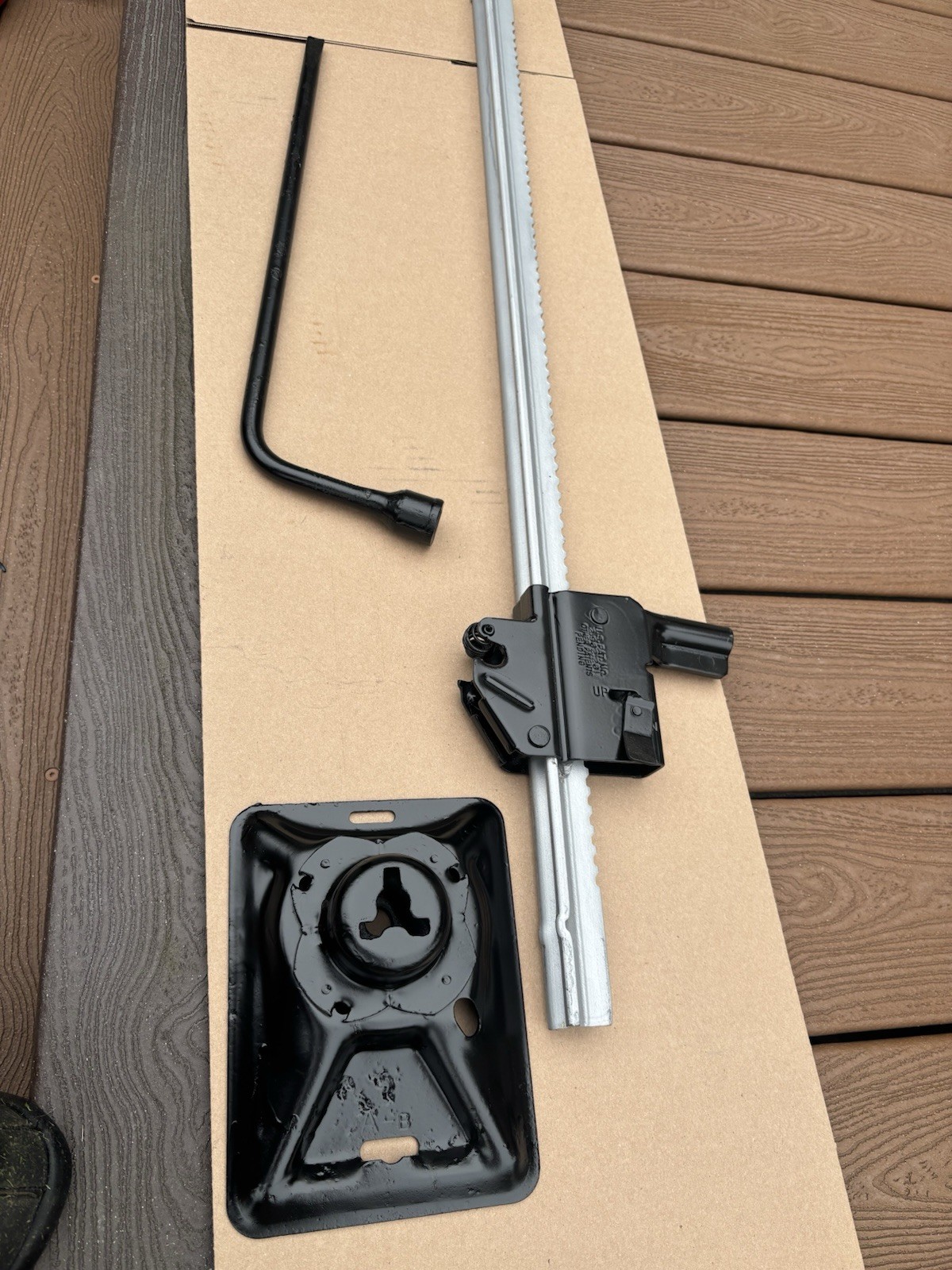 1968 1969 MOPAR B BODY DODGE PLYMOUTH FACTORY BUMPER JACK