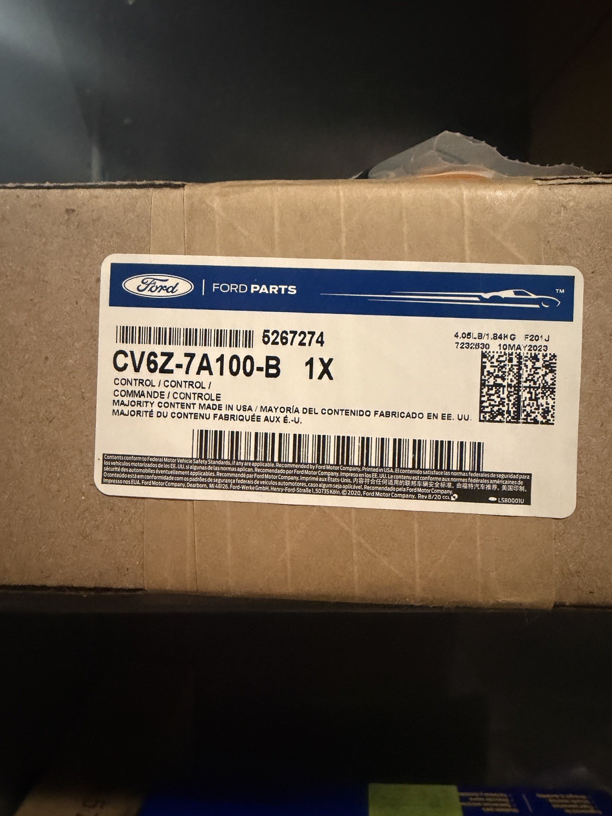 Genuine Ford Automatic Transmission Valve Body CV6Z-7A100-B