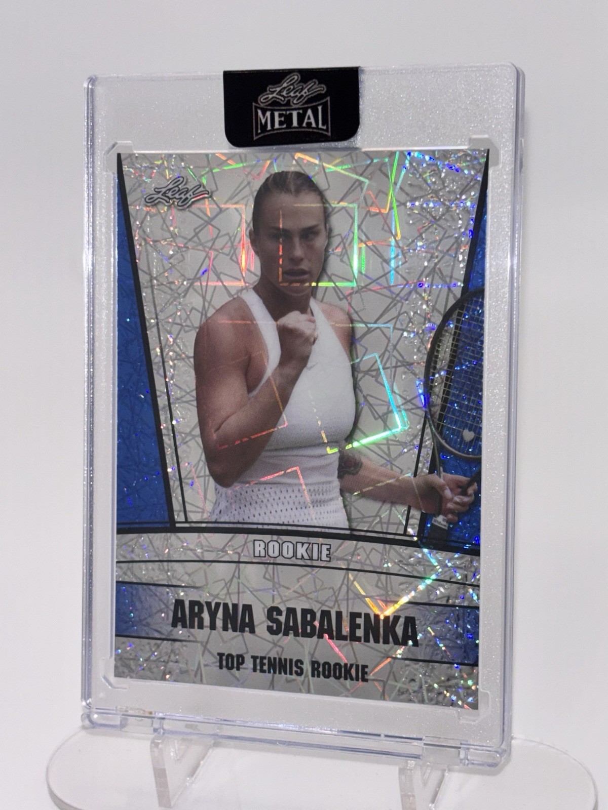 Leaf Metal 2023 ARYNA SABALENKA 1/20 Special Release Rookie Blue Laser /Mag Case