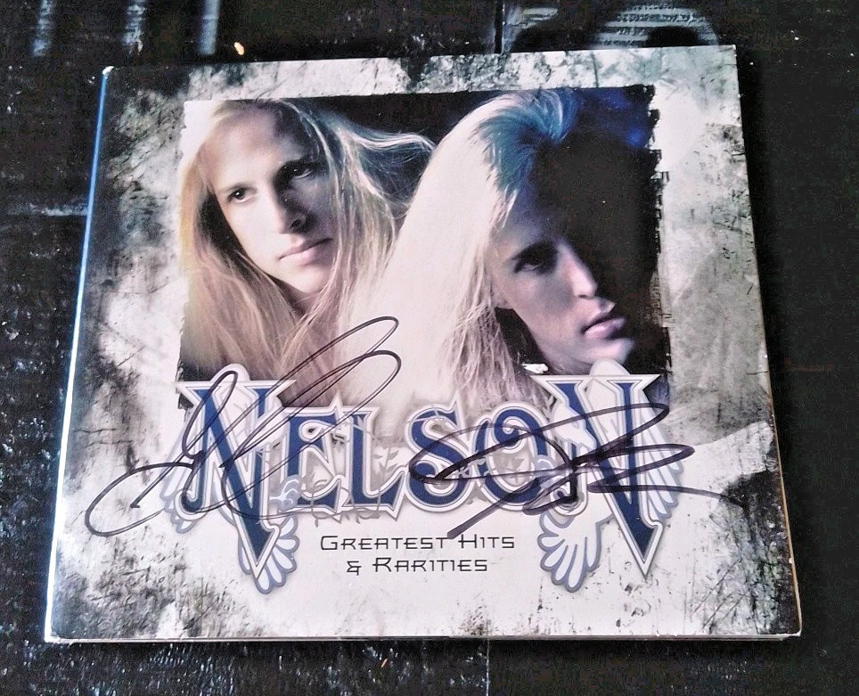 Rare Matthew Gunnar Signed Nelson Twins Greatest Hits & Rarities CD Promotional Rare Matthew Gunnar Signed Nelson Twins Greatest Hits & Rarities CD Promotional