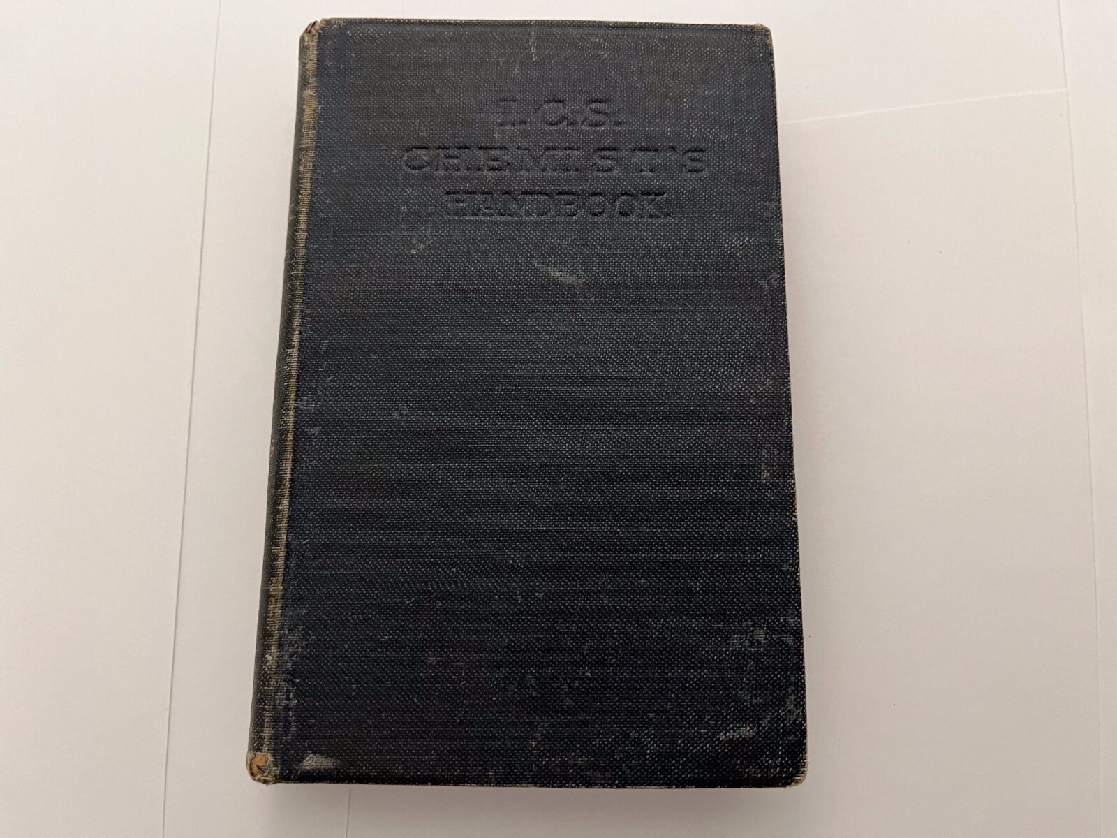 Rare, vintage I.C.S. chemist handbook 1912, 1st edition 7th impression