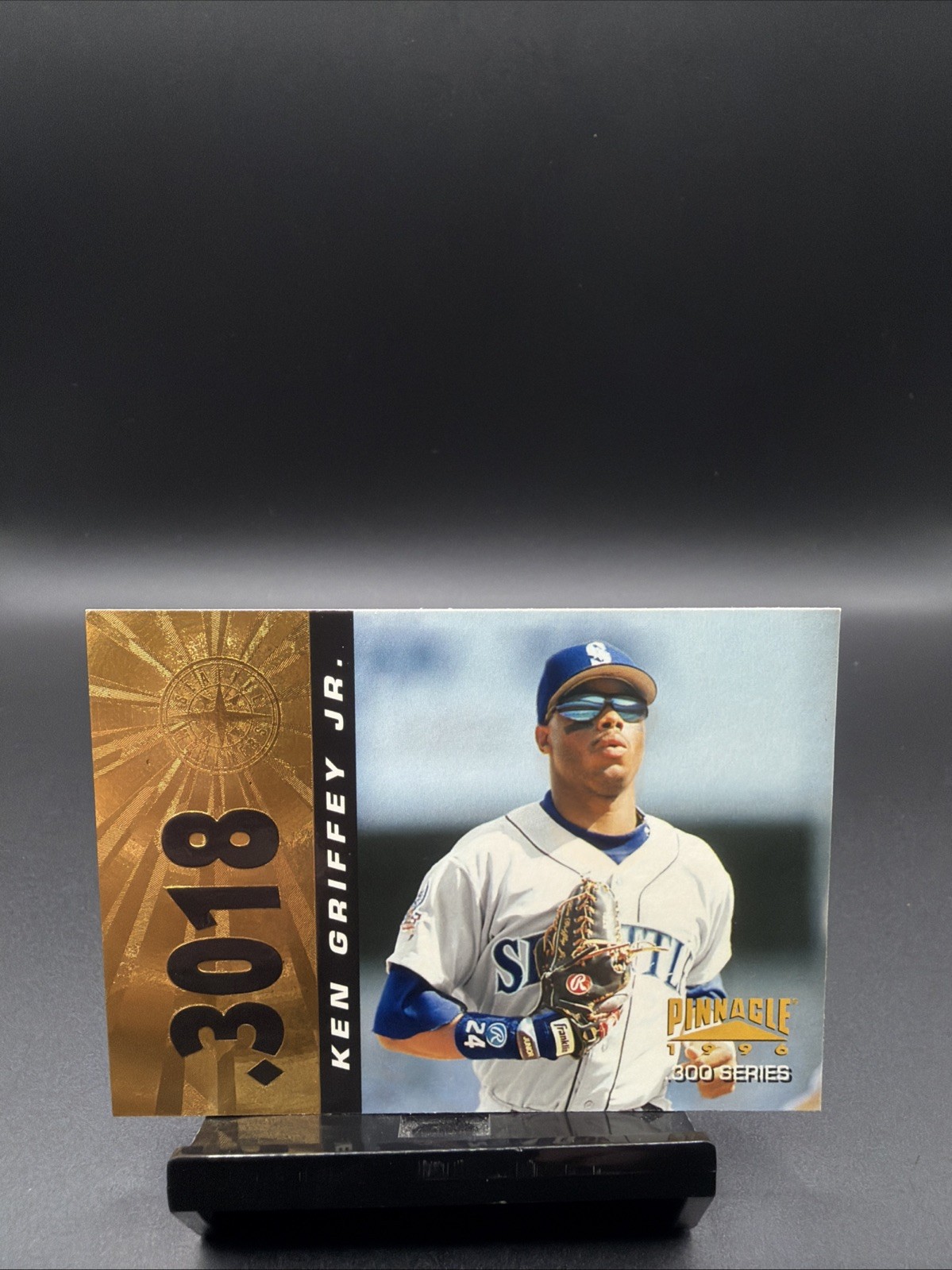 1996 Pinnacle Gold Foil #301.8 Ken Griffey Jr. Seattle Mariners NMT MINT MLB HOF