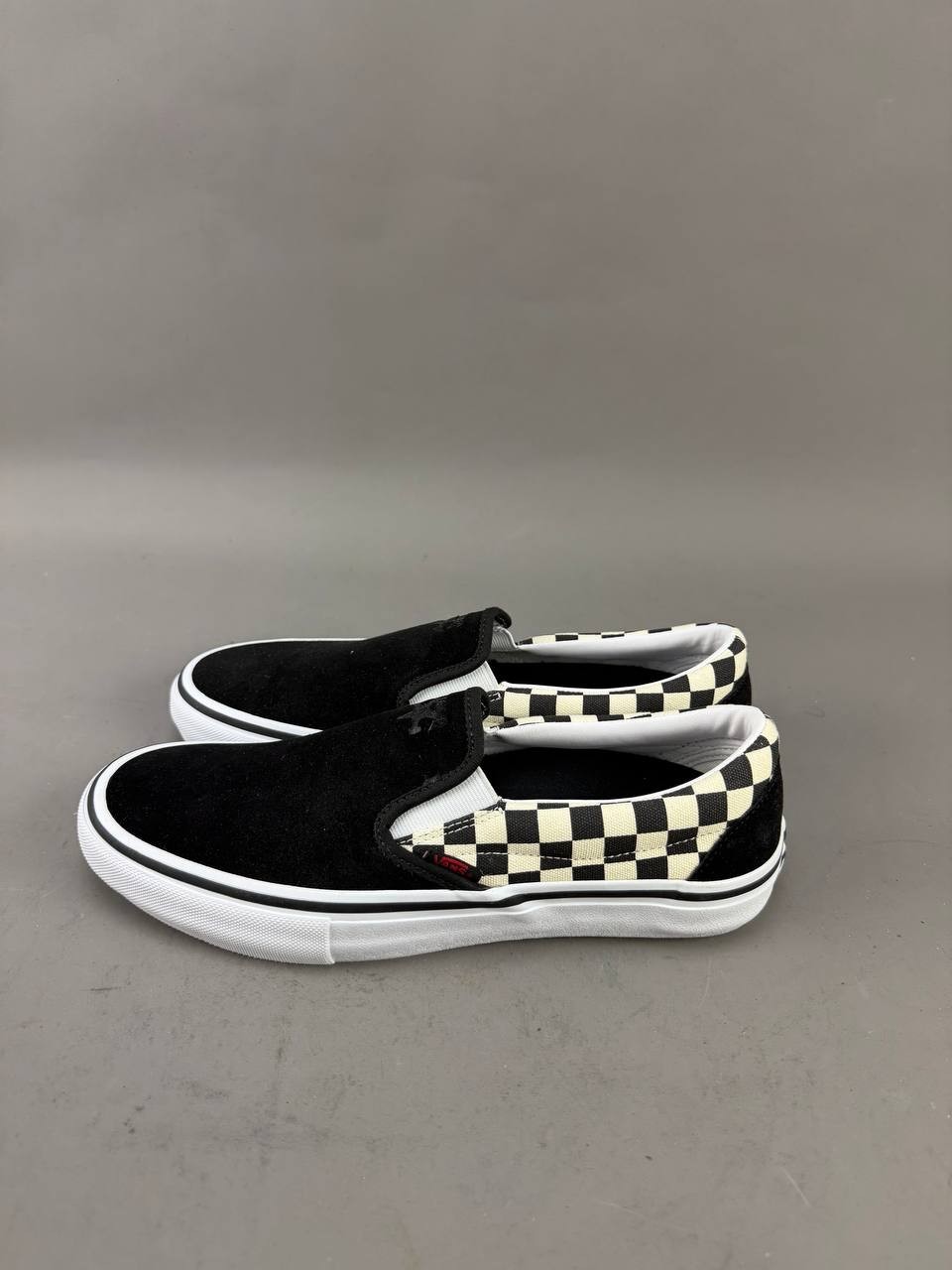 Vans x Thrasher Slip-On Pro Shoe Black Checkboard Black Mens Size 9 Vans x Thrasher Slip-On Pro Shoe Black Checkboard Black Mens Size 9