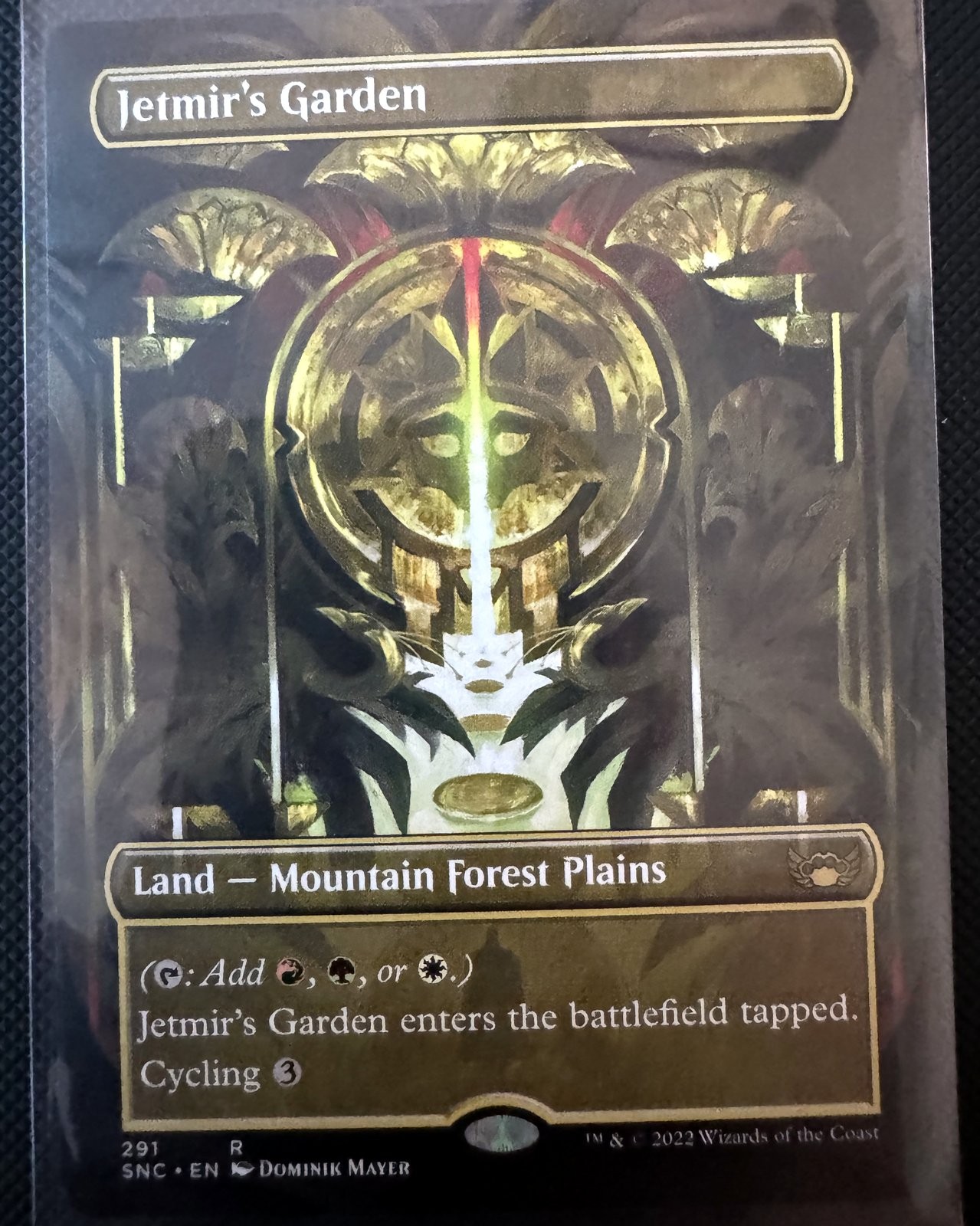 MTG Jetmir\'s Garden (Borderless) Streets of New Capenna 291 Foil NM