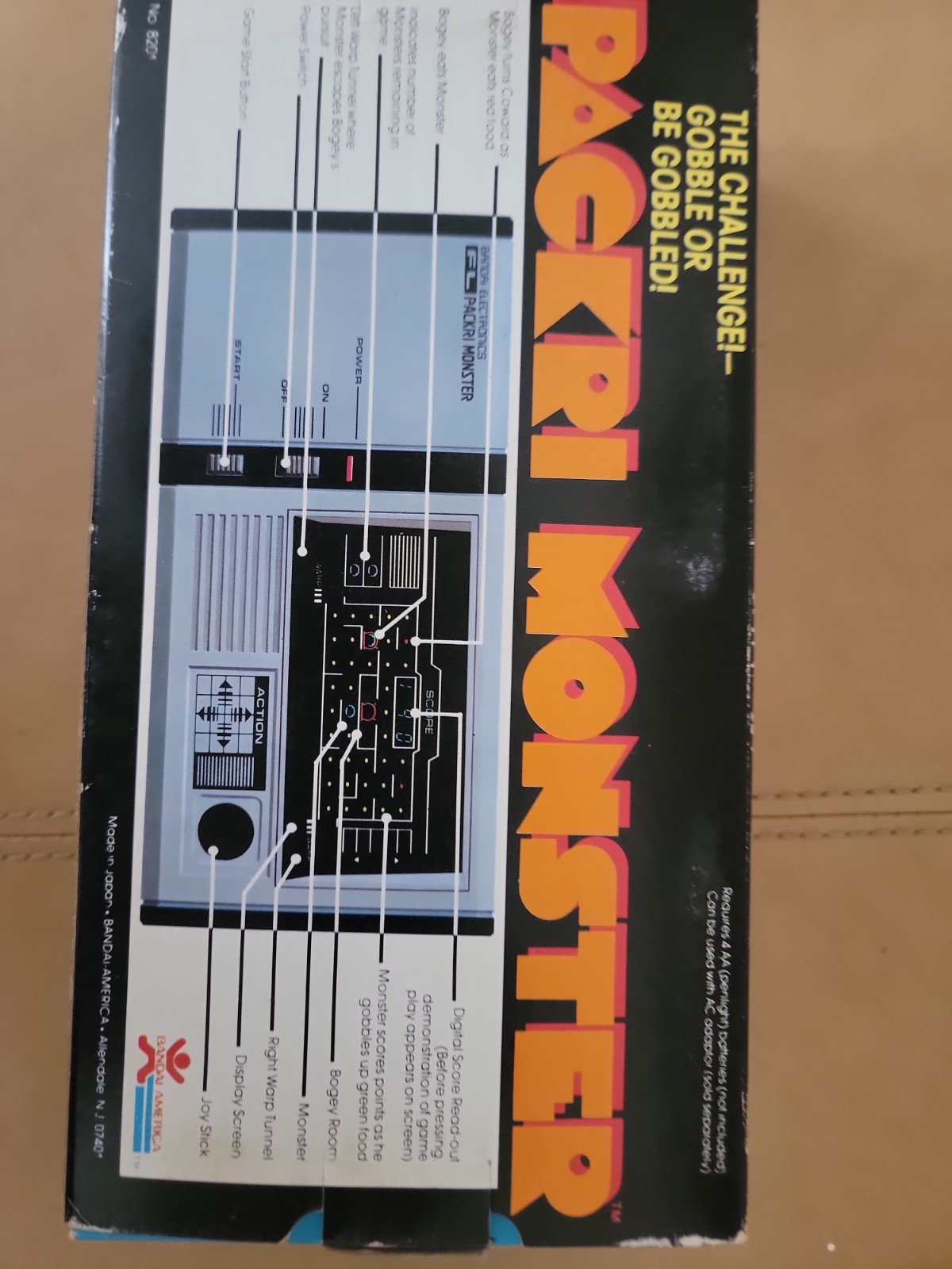 Space Chaser by Bandai, Rare Retro Console Videogame from 1980 - working Space Chaser by Bandai, Rare Retro Console Videogame from 1980 - working