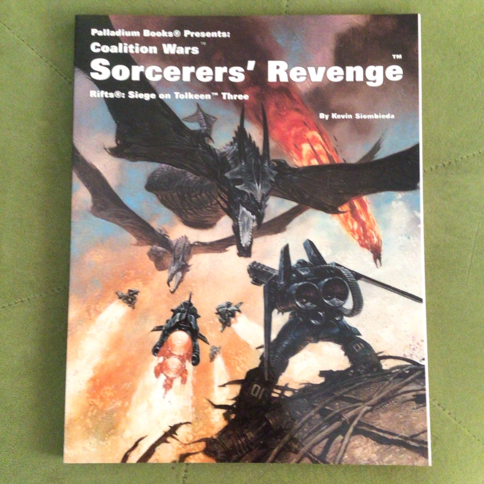 RIFTS RPG COALITION WARS  SORCERER\'S REVENGE  PALLADIUM GAMES 112 Pg VGC