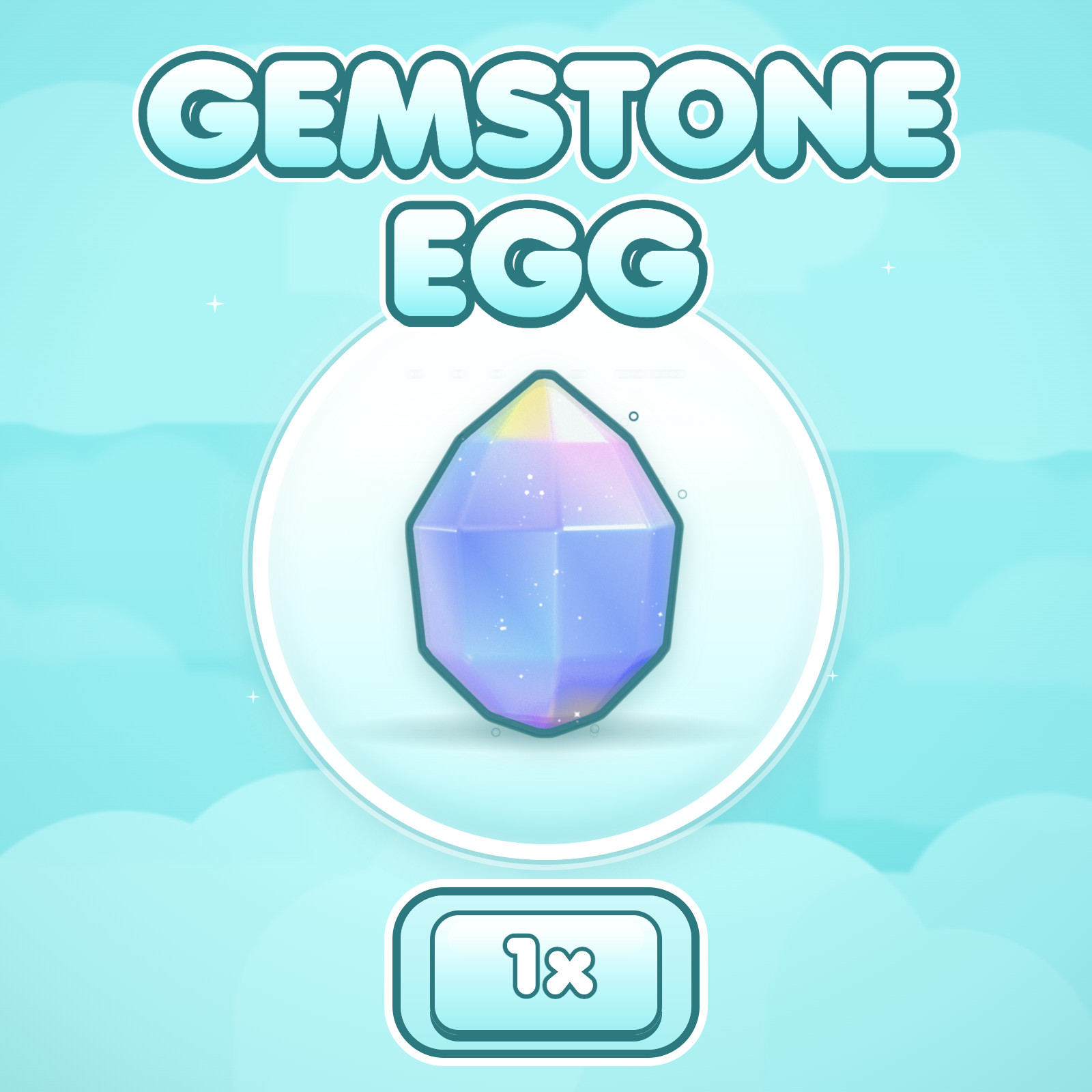 Adopt It Now Today Gemstone Eggs Bundle - 1x, 3x, 5x