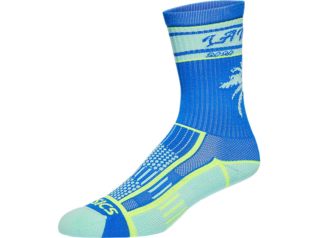 New Asics Los Angeles Marathon Performance Crew Socks. 2 Colors To Choose New Asics Los Angeles Marathon Performance Crew Socks. 2 Colors To Choose