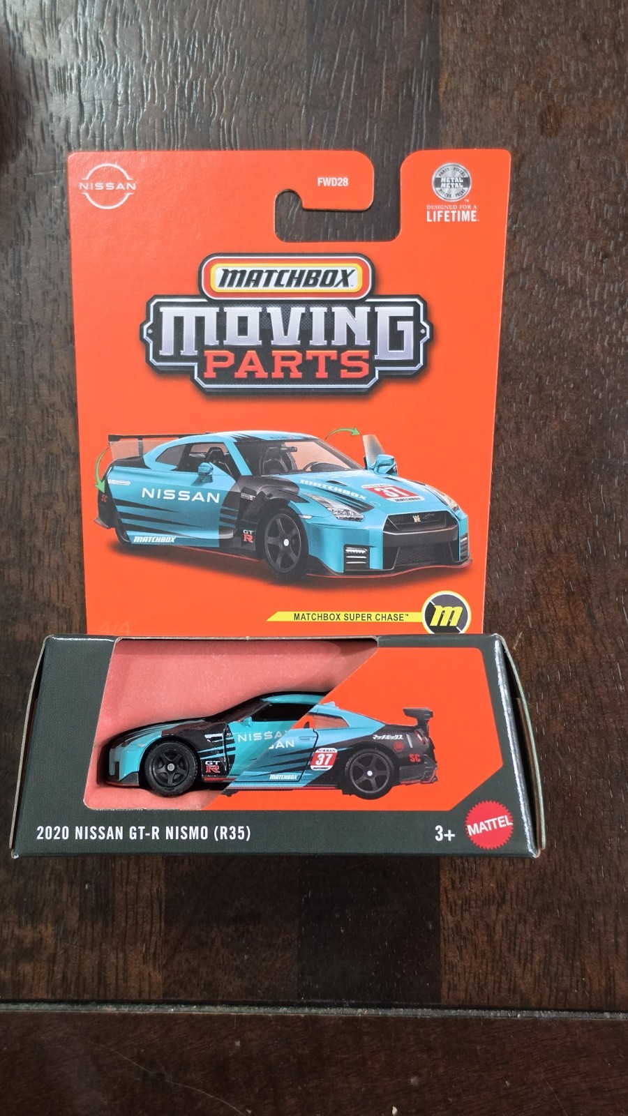 2026 Matchbox Moving Parts SC#4 2020 Nissan GT-R Nismo (R35) SUPER CHASE 