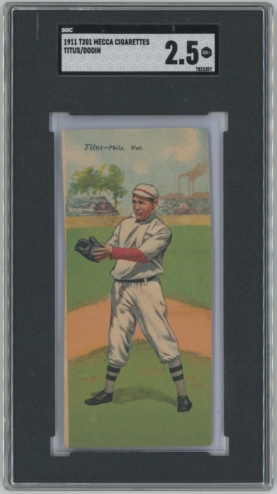 1911 T201 Double Folders 22 Dooin/Titus SGC 2.5 735906