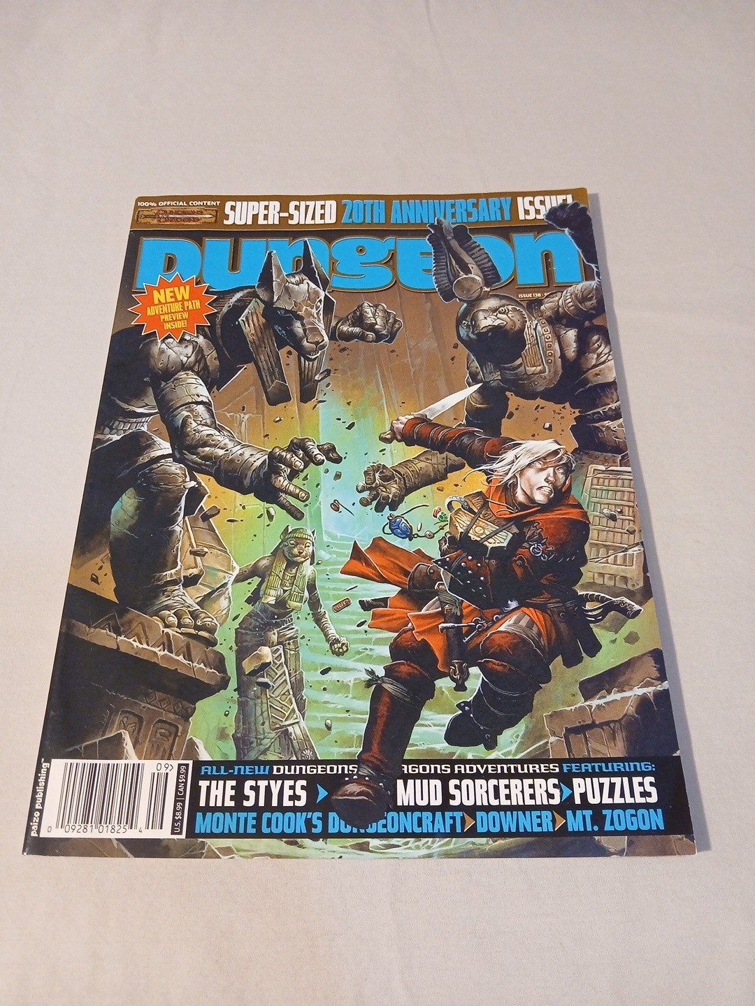 Dungeons and Dragons Dungeon Magazine #138 Fine Condition Tomb of Horrors Dungeons and Dragons Dungeon Magazine #138 Fine Condition Tomb of Horrors