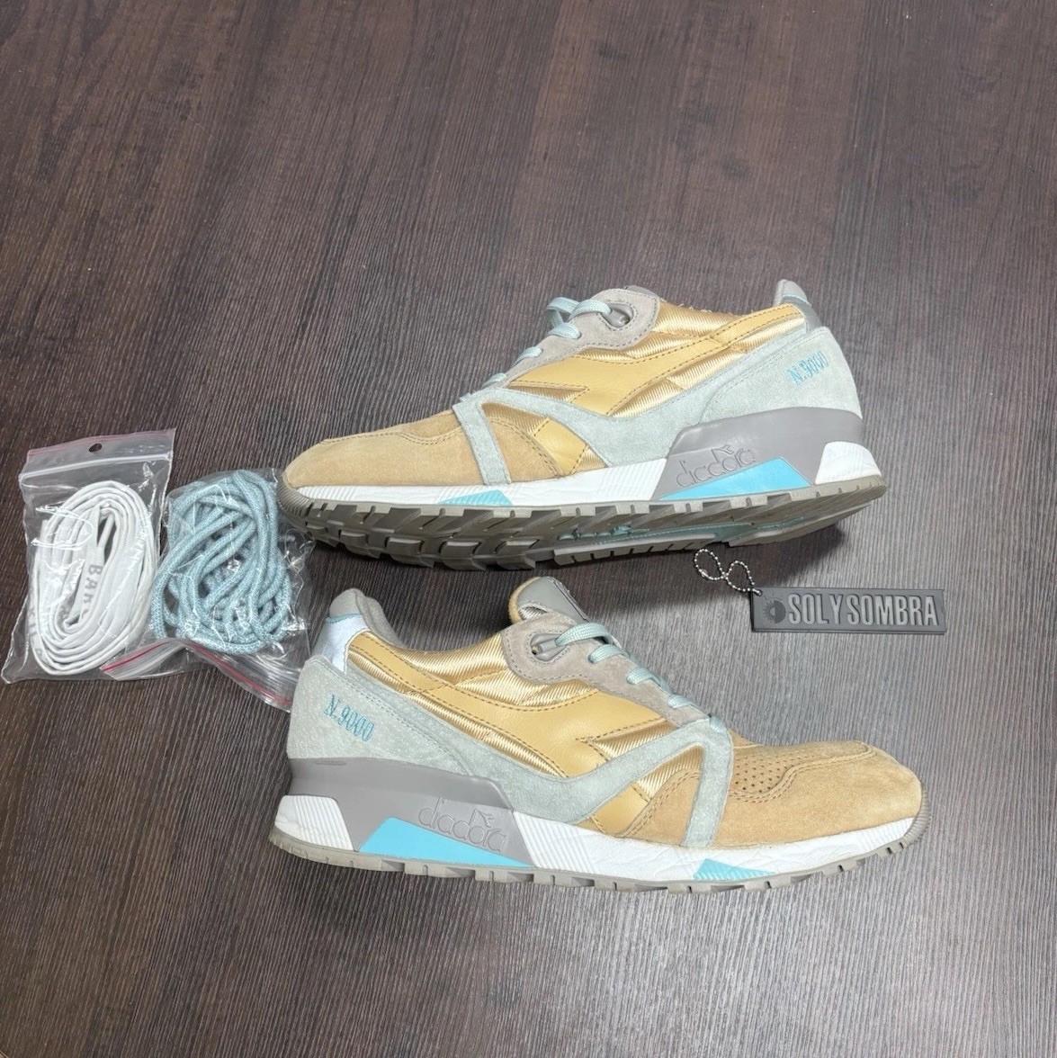 Diadora N9000 x 24 Kilates Sol Y Sombra Men’s Sz 9.5 US Diadora N9000 x 24 Kilates Sol Y Sombra Men’s Sz 9.5 US