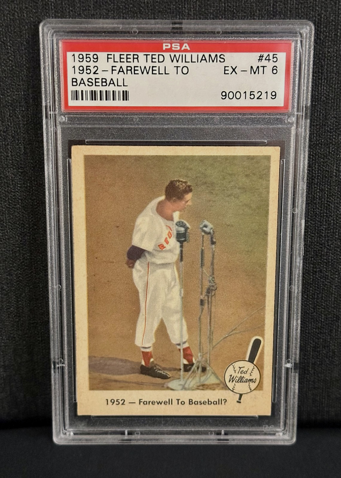 Ted Williams 1959 Fleer - \ Ted Williams 1959 Fleer - \