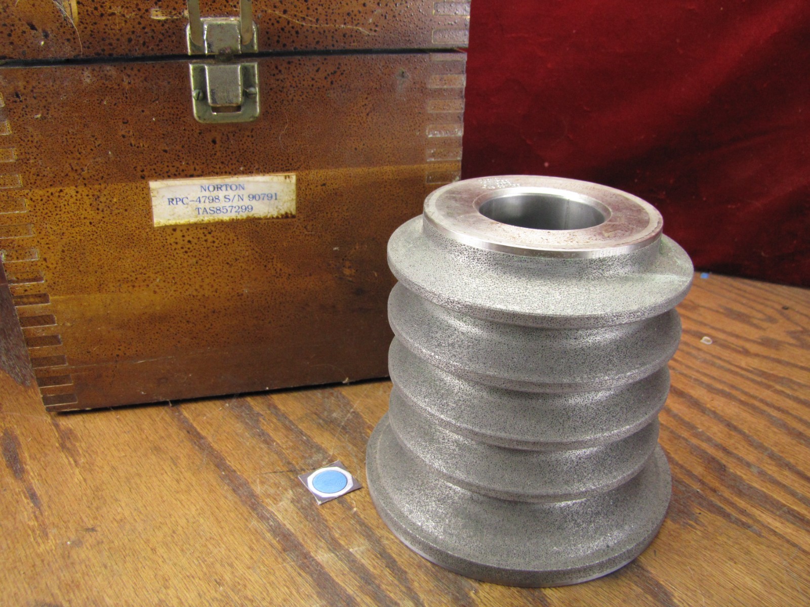Norton Precision Grinding Wheel RPC 4798 Multi-Rib Form / Profile 6\