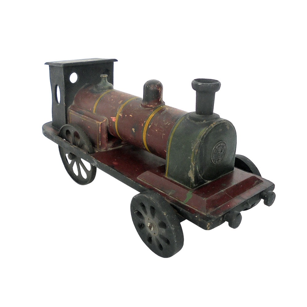 Vintage Toy Wooden Steam Train