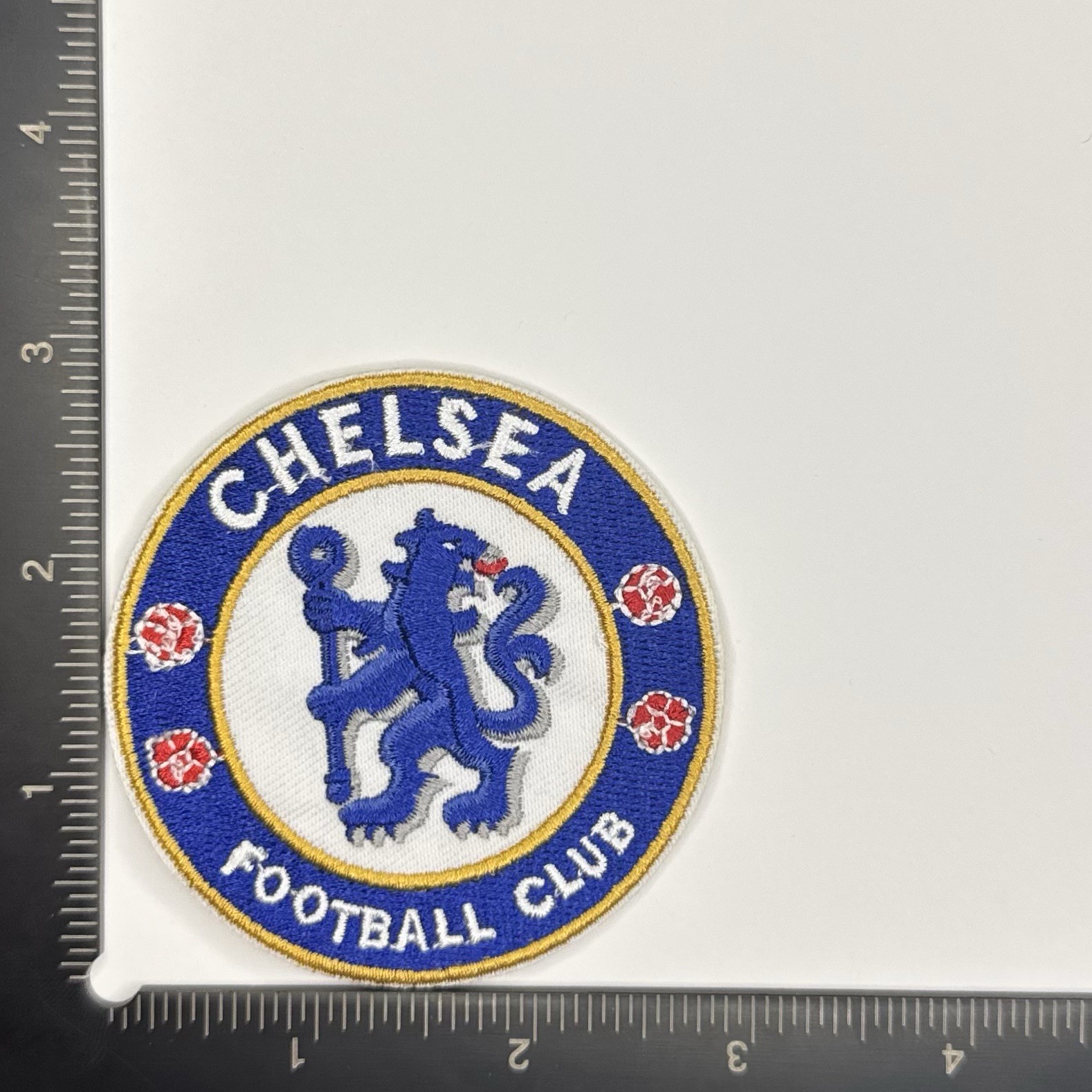 Chelsea FC Iron on Patch Embroidered EPL English Premier League Soccer ￼