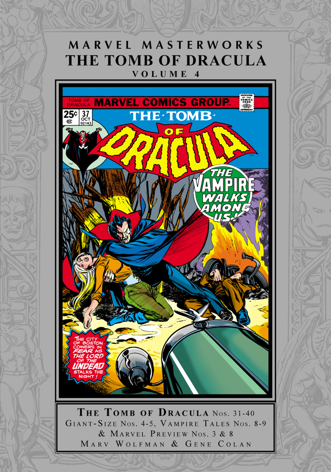 Tomb of Dracula Marvel Masterworks Vol 4 REGULAR COVER Sealed HC
