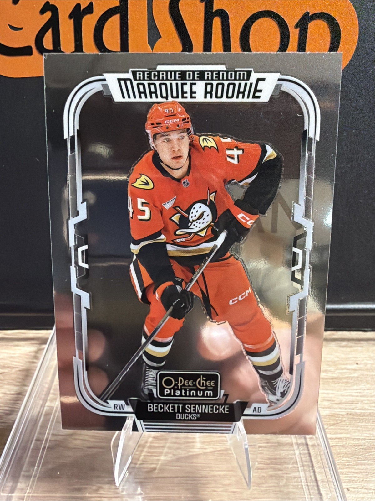 Beckett Sennecke 2025-26 O-Pee-Chee Platinum #269 Marquee Rookie Base RC