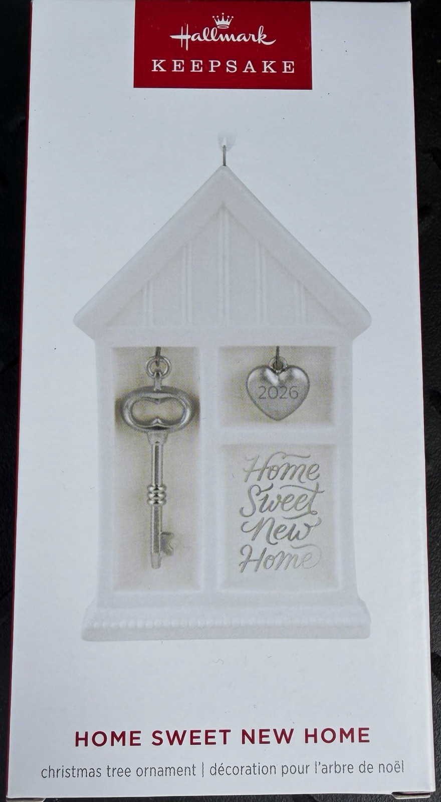 Hallmark Keepsake Home Sweet New Home House Hanging Christmas Ornament 2026 Hallmark Keepsake Home Sweet New Home House Hanging Christmas Ornament 2026
