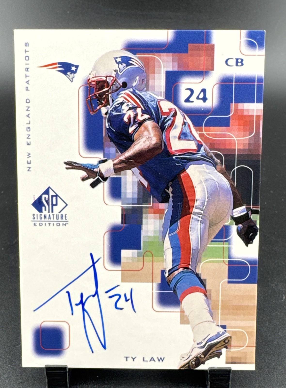 1999 SP Signature Edition - Signatures Ty Law #TL (AU)