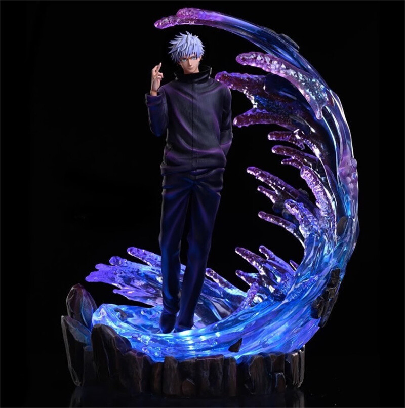 Anime Jujutsu Kaisen Satoru Gojo PVC Figure Statue Double-Head Collection Gift