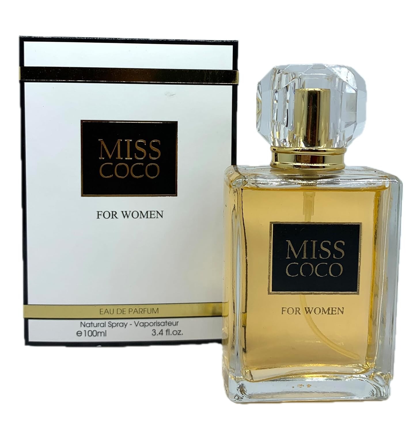 Fragrance Couture MISS COCO Women\'s Eau De Parfum 3.4 Fl. Oz. Spray Perfume