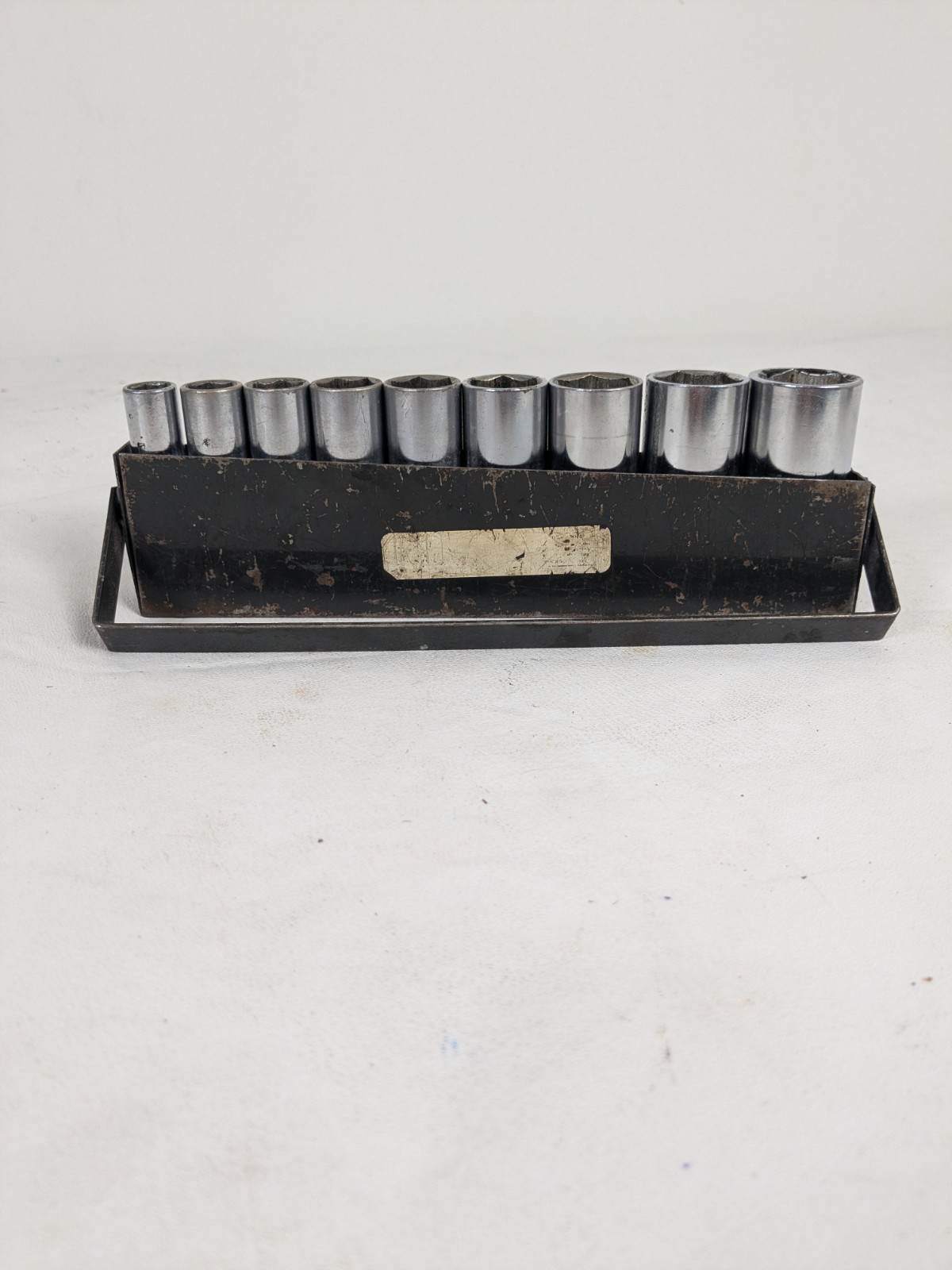 Vintage Craftsman VV Series Deep Socket 9 piece Set 3/8 Drive SAE - 3/8