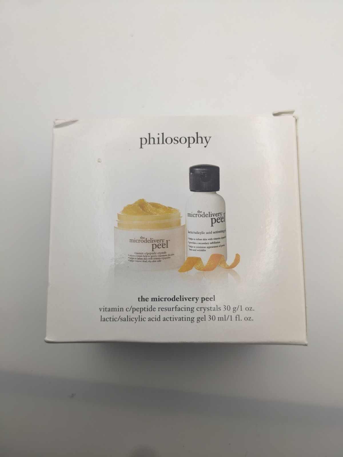 Philosophy The Microdelivery Peel Resurface System Gel Crystals 1 oz ea Set/Kit