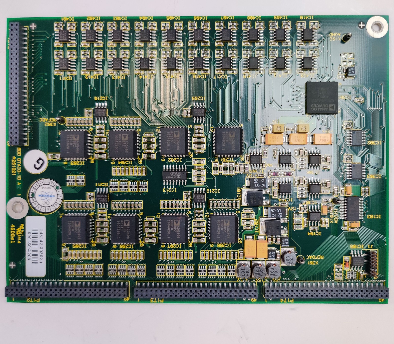 Bruker micrOTOF-Q II Time-of-Flight 245242.00302-i Controller Interface Board