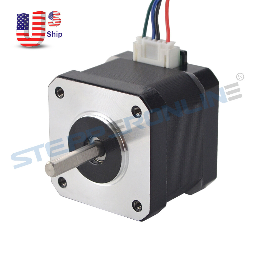 1-5PCS Nema 17 Stepper Motor 1.7A 44Ncm(62.32oz.in) for CNC 3D Printer Extruder