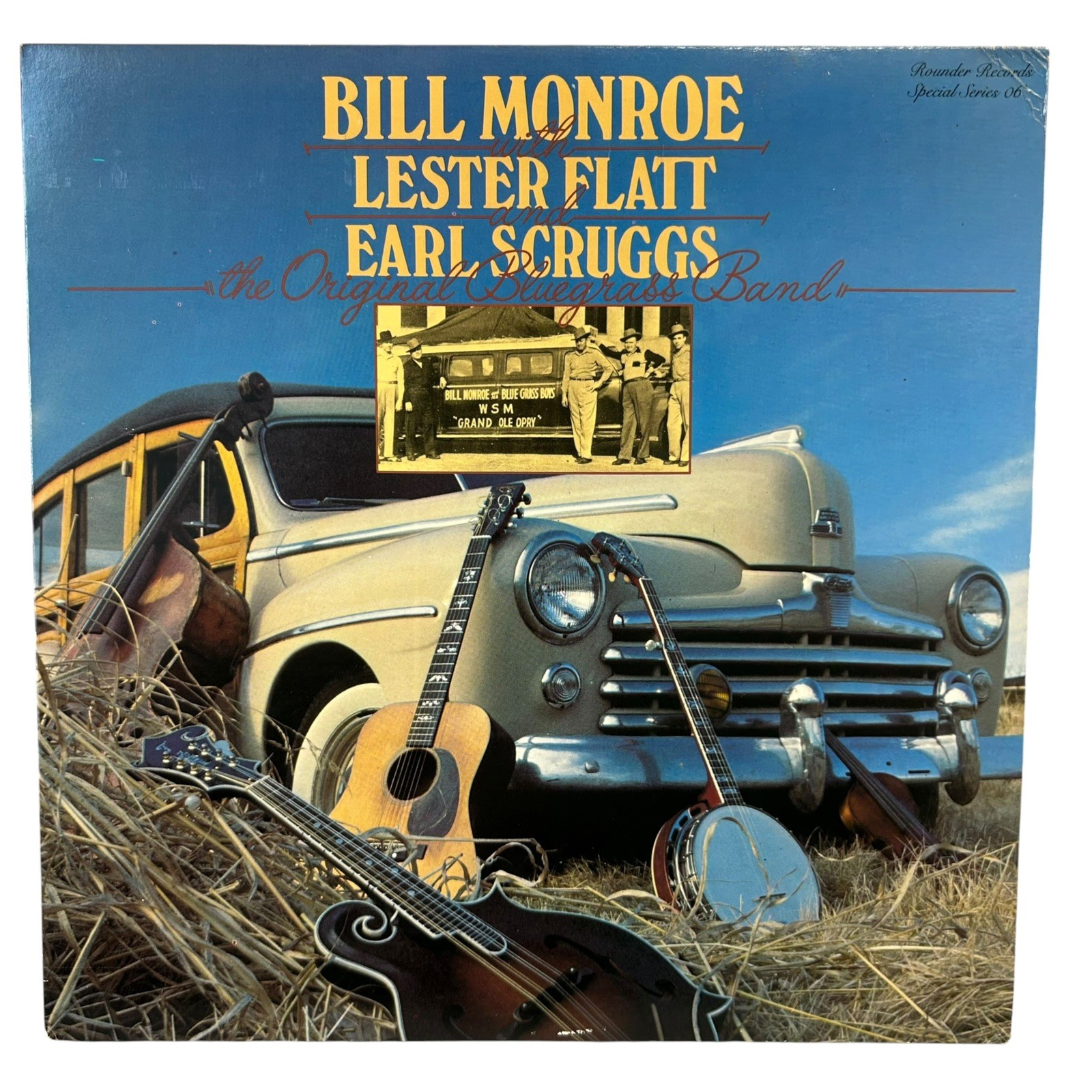 Bill Monroe with Lester Flatt and Earl Scruggs - The Original Bluegrass Band VG Bill Monroe with Lester Flatt and Earl Scruggs - The Original Bluegrass Band VG