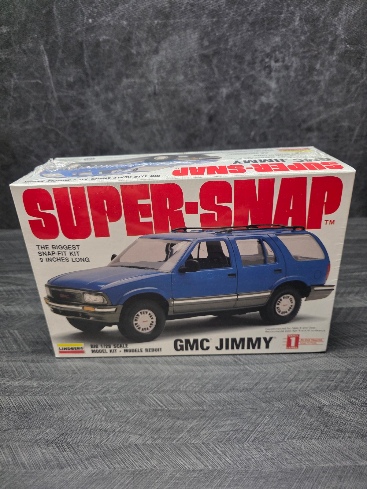 Lindberg Super-Snap GMC Jimmy 1/20 Scale Model Kit #72611 Sealed Unopen Box NEW