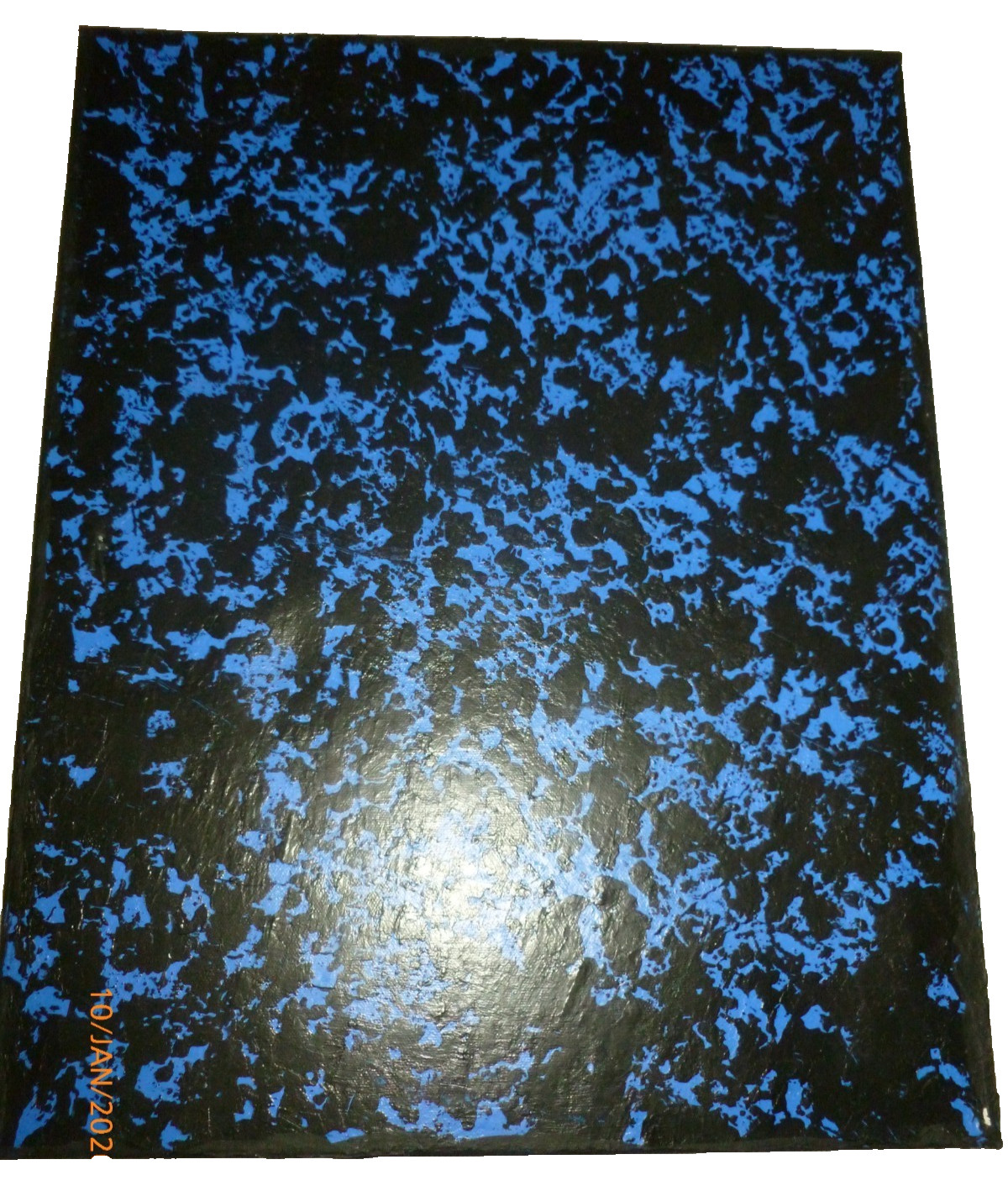 Rare Blues Michael Knotts Painting Abstract 16x20\