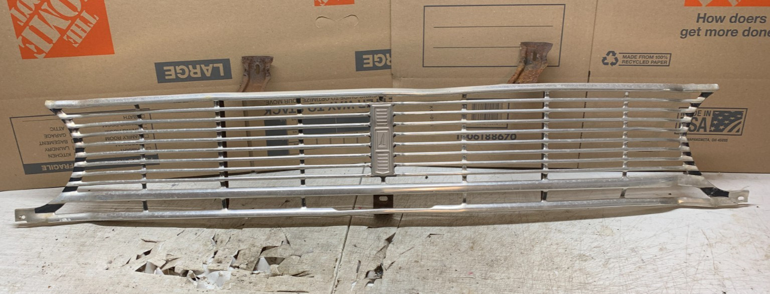 1966 Ford Falcon Front Exterior Grille Aluminum 1966 Ford Falcon Front Exterior Grille Aluminum