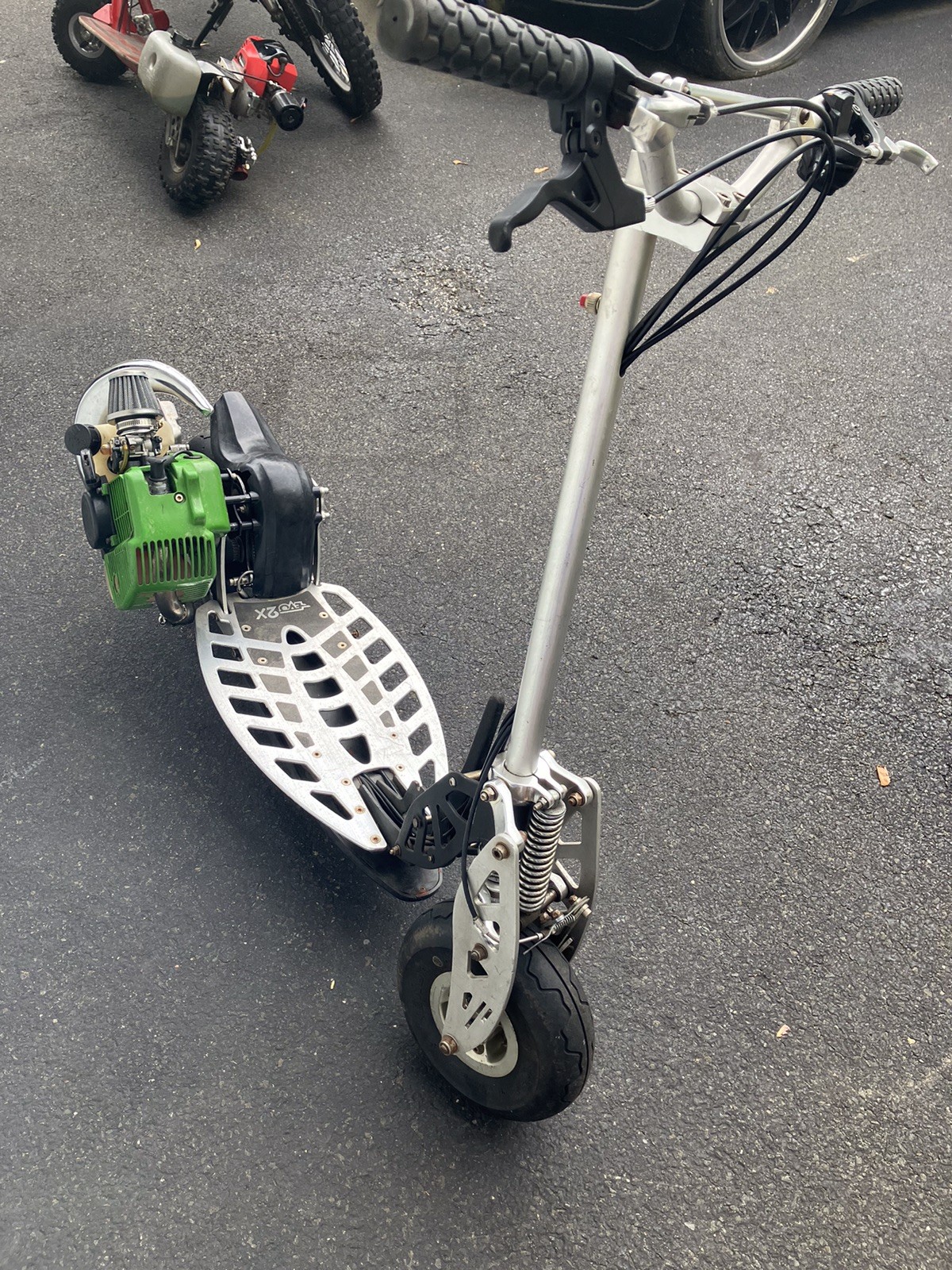 Evo 2x Gas Scooter Puzey Active 50 Goped Go-ped Go Ped Bladez
