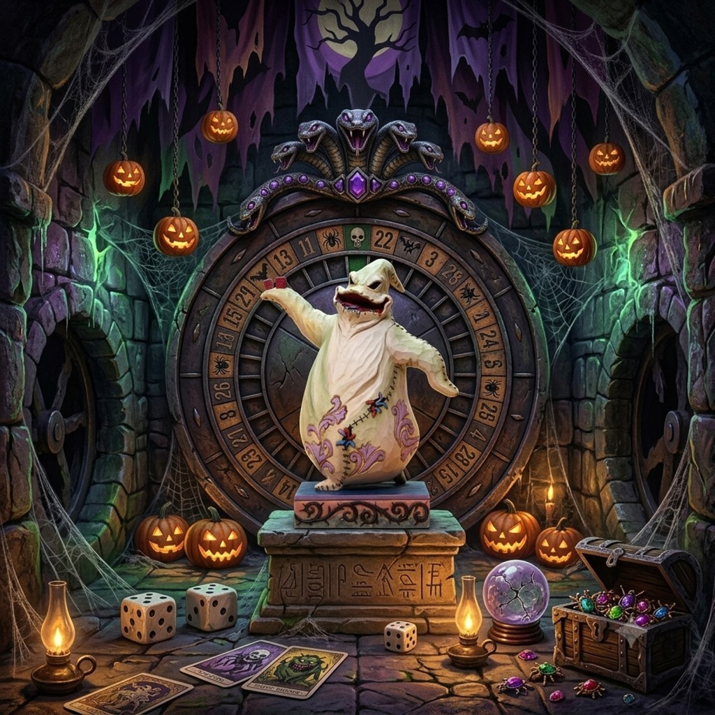Enesco Jim Shore Disney Halloween - Oogie Boogie #6007074 Enesco Jim Shore Disney Halloween - Oogie Boogie #6007074