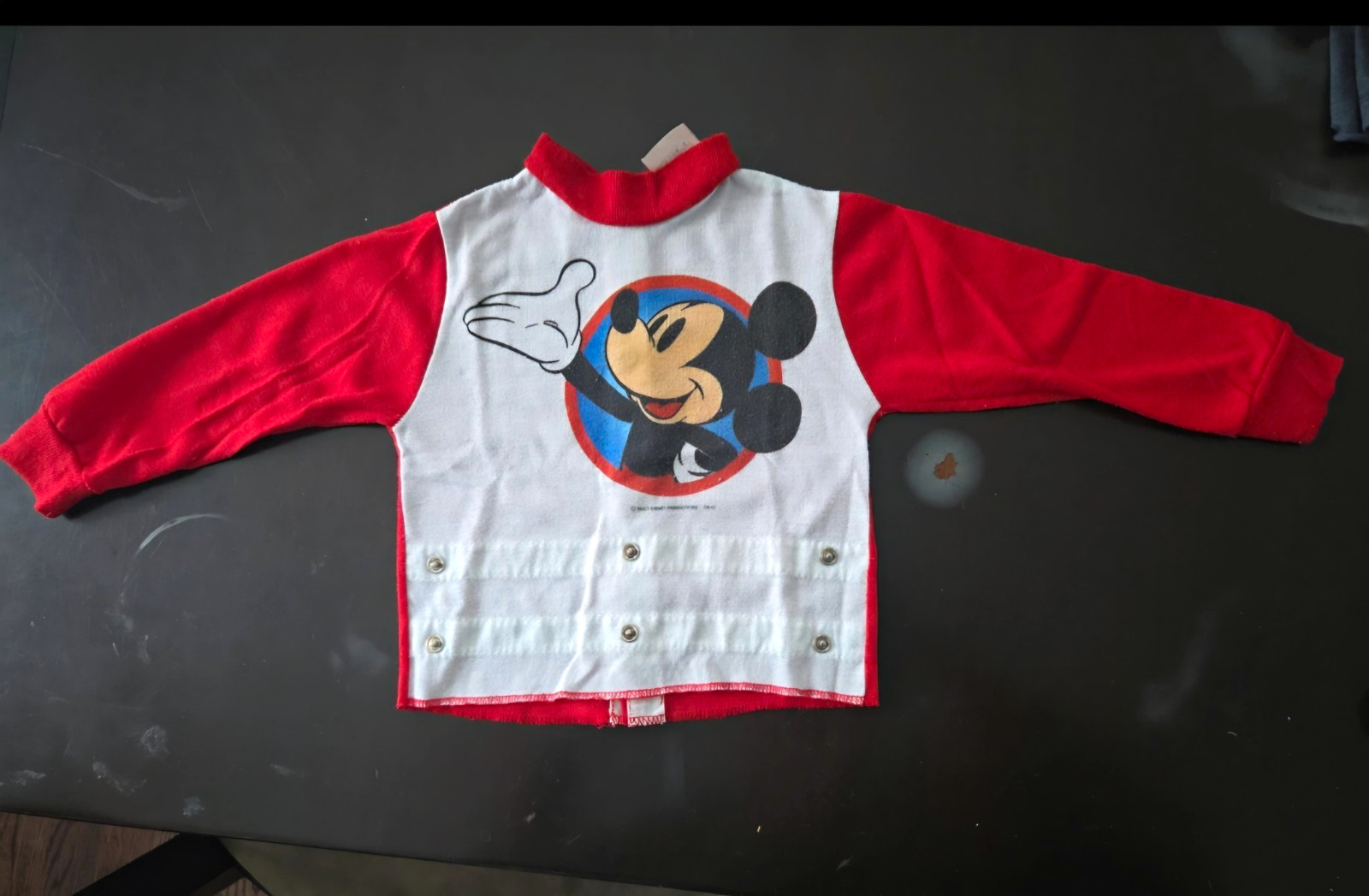 Vintage 1980s Lullaby Land Mickey Mouse Snap Pajama Top Toddler 2 USA Made Vintage 1980s Lullaby Land Mickey Mouse Snap Pajama Top Toddler 2 USA Made