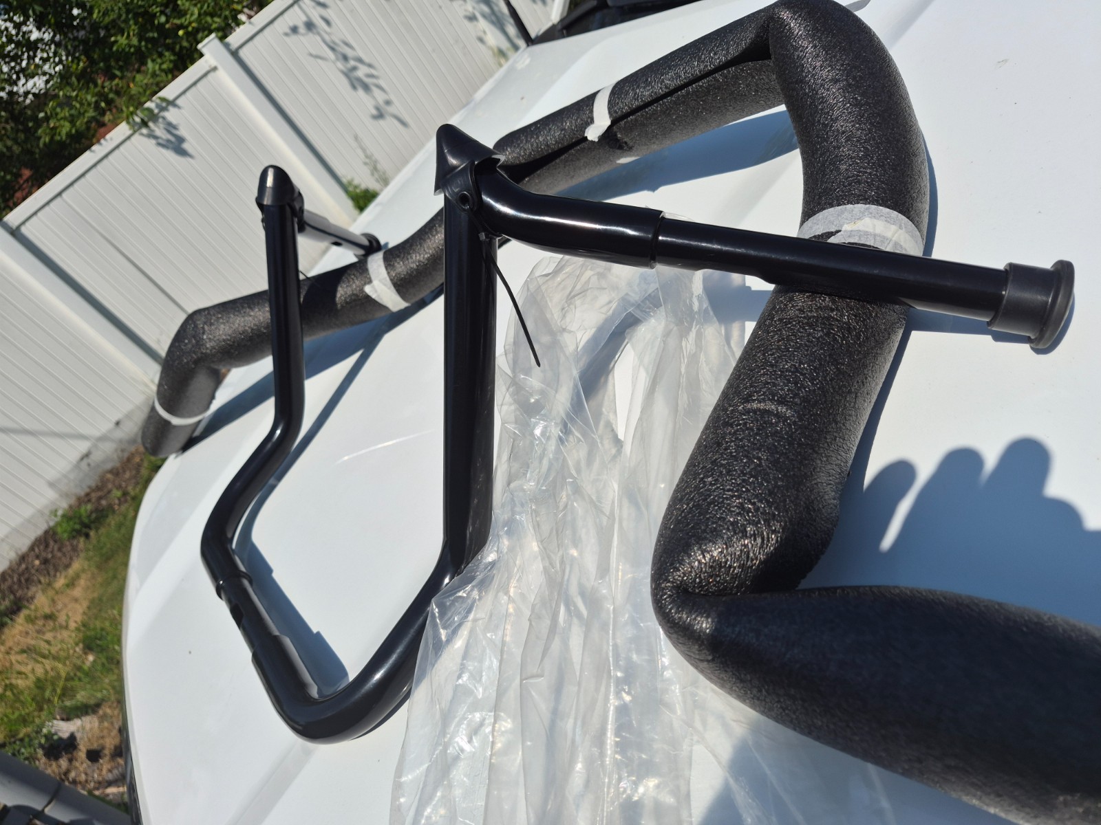 LA Choppers - LA-7354-12B - 1-1/2in. Grande Prime Ape Handlebars, 12in. Rise...
