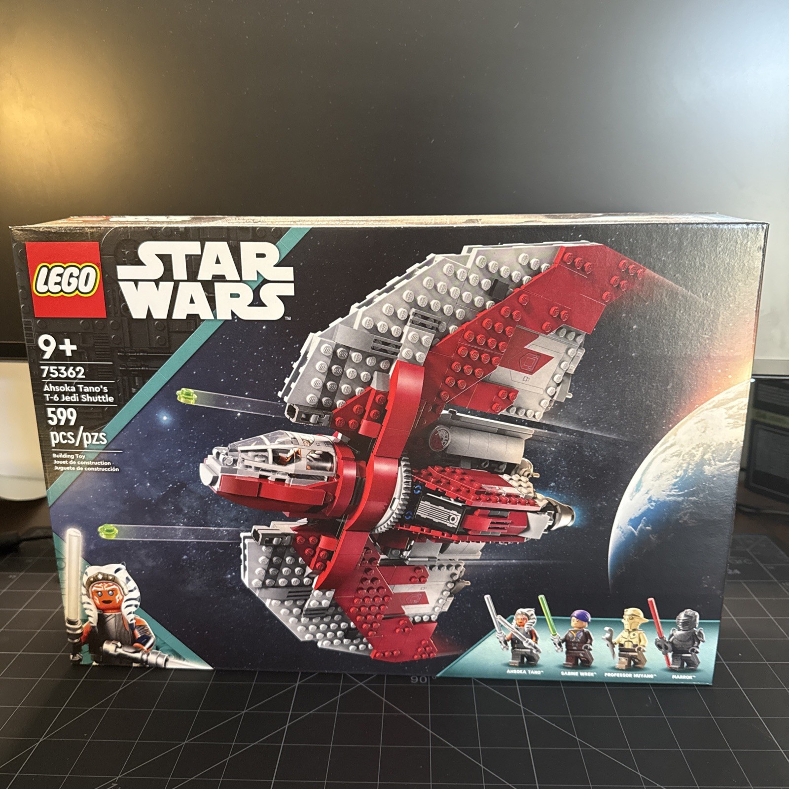LEGO Star Wars: Ahsoka Tano's T-6 Jedi Shuttle (75362) - Brand New Sealed - FS