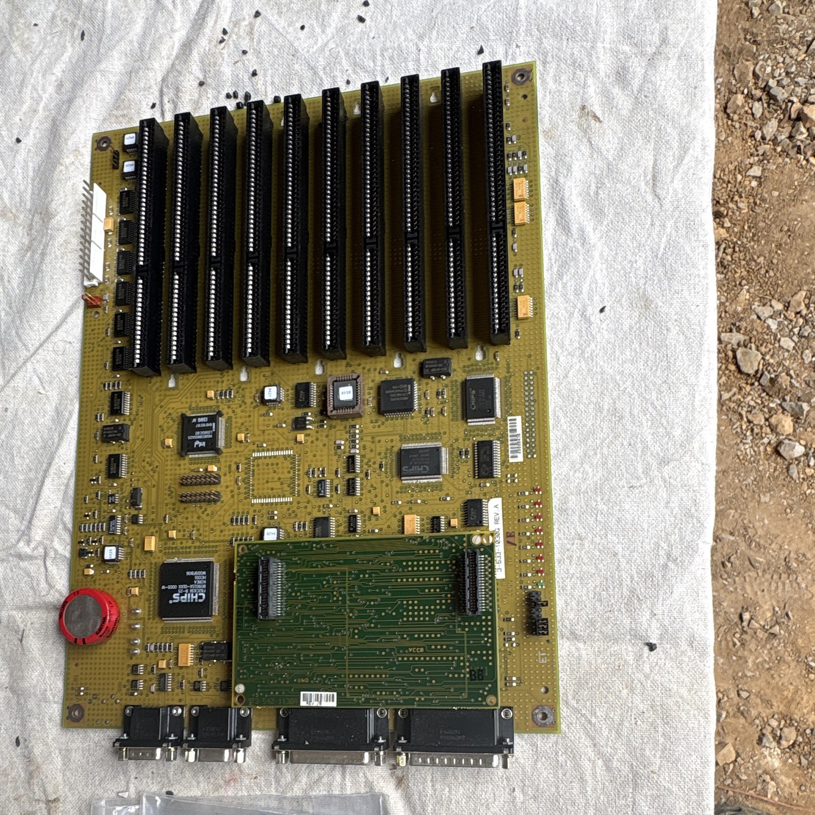 CINCINNATI MILACRON 3-533-1030G Rev A PCB PRINTED CIRCUIT BOARD BACKPLANE