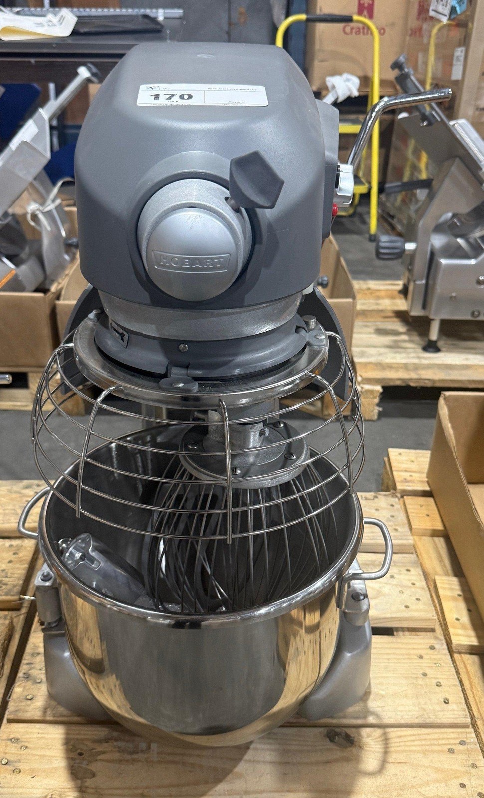 2026 HOBART HL200 20QT. BAKERY DOUGH MIXER WITH/ BOWL and ALL ATTACHMENTS 220V