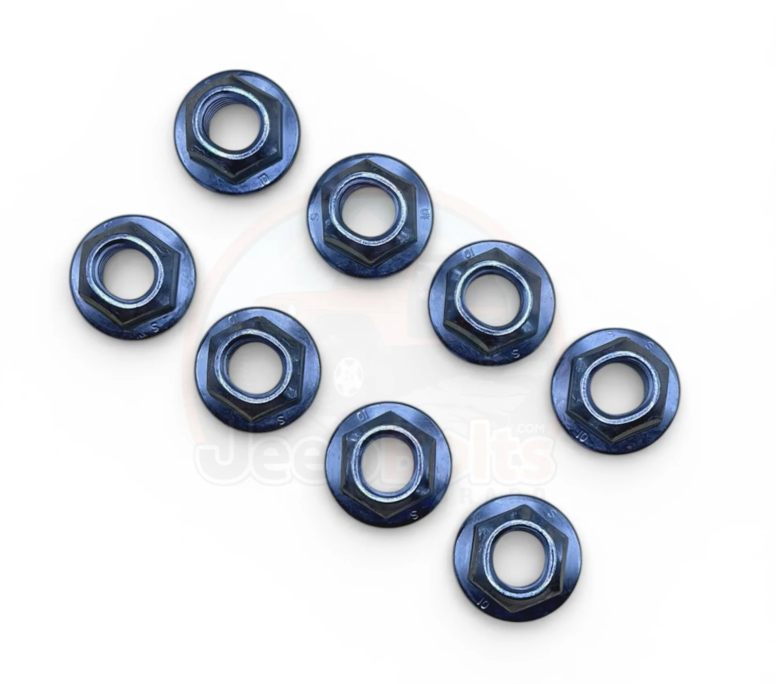 Fits 2018-2026 JL JLU JT Gladiator Jeep Wrangler Front Bumper Mounting Nuts