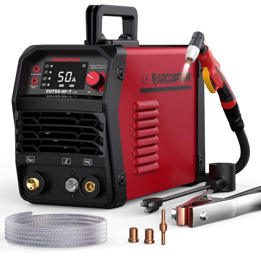ARCCAPTAIN CUT50 HF-T Plasma Cutter Plasma Cutting 50A High-Frequency Pilot Arc